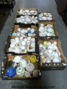 A quantity of pretty teaware, teapots etc 'mix and match' to include Royal Worcester, Queens,