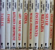 A collection of titles from the Antique and Values series (Lyle).