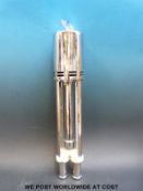 A Casella clockwork aspirated hygrometer in case