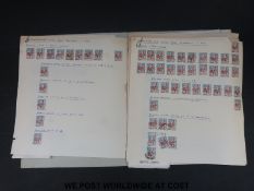 A stockbook containing a quantity of used stamps from France including early examples and a folder