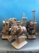 Five vintage/ decorative and retro film projectors by Spectro, Paillard,