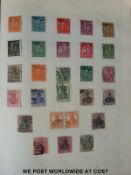 Two albums and covers of all world stamps