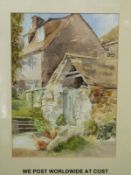 A collection of local interest watercolours by Jennifer Green, Clifton, Painswick and Rhona Cowell,