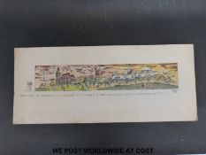 An Art Deco design for the masquerade 'Old Budapest' at Claridges November 25th/26th 1936,