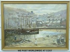 Kilner oil on board Brixham,