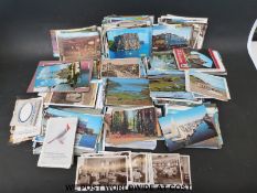 A collection of postcards, photographs etc including Caperns Bird Foods cards,