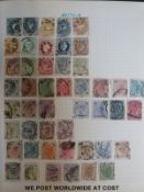 Two albums of all-world stamps,