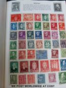 A collection of Thailand stamps in three stockbooks,