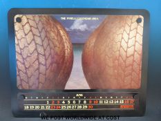A collection of eleven Pirelli calendars from the 1980s-1990s,