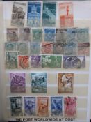 A briefcase containing a collection of GB and all-world stamps in stockbooks and sundry items