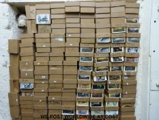 Approximately 118,000 postcards contained in 118 boxes,