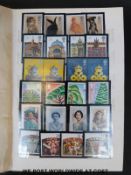 A box of loose stamps, covers, sponsored booklets,