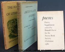 Donald Davie, 'The Forests of Lithuania' (Hull, The Marvell Press, 1959), Donald Davie,