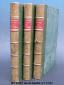 Engineering Wonders of the World, four half leather bound volumes, gilt and raised spines.
