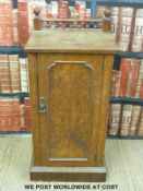 A pollard oak pot cupboard (H81 x W45 x D38cm)