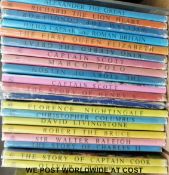 A collection of children's titles about famous people from the Ladybird series.