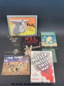 A small selection of WW2 publications to include Cloches versus Hitler, The Black Out Book,