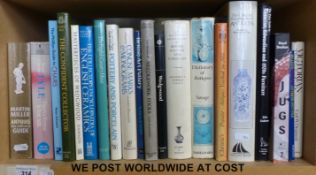 A collection of reference works on and about antiques.