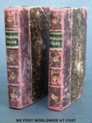 The Duncombe miniature library 'Dramatic Tales' eight stories in two volumes including 'Hop O' My