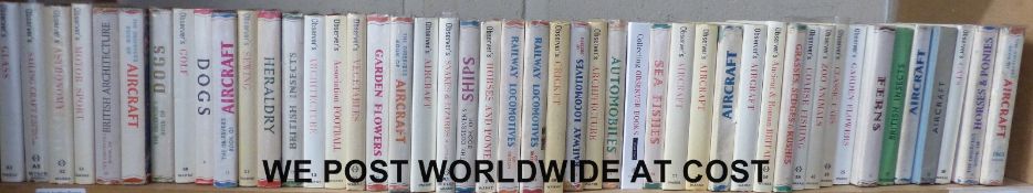 A collection of Observer titles (London, Frederick Warne c1970s) Titles include Architecture,