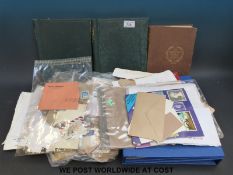 A box of all-world stamps,