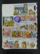 On the Buses full colour artwork by Harry North