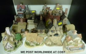 Sixteen mostly larger David Winter cottages including Tom Fool's, The Ghillies, Woodcutters,