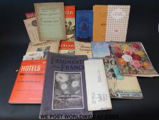 A large collection of tourism books to include Hove, Brighton, Worthing, Falmouth,