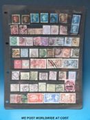 A good sheet of early GB stamps including Id black x 2 (both three margins) vertical mint pairs