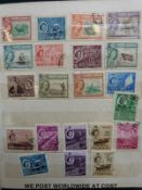 A box file of all-world stamps,