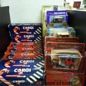 Forty Corgi, Matchbox and Lledo diecast model vehicles,