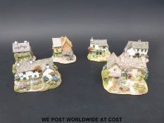 Six Lilliput Lane 'The World of Beatrix Potter' models to include Hill Top, Buckle Yeat,