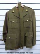 A Number 2 dress uniform jacket for the Welch (Welsh) Regiment.