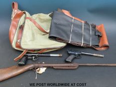 Two Gat gun sleeves, one Milbro Mod .2, the other by T.J.