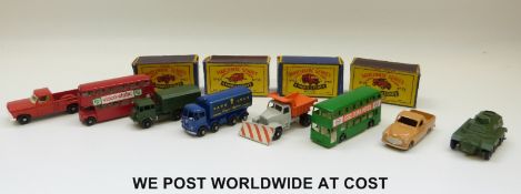 Twelve Matchbox Lesney 1.