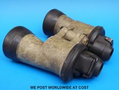 A set of Carl Zeiss (blc) 7x50 Kriegsmarine U boat binoculars,