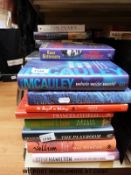 A collection of approximately 45 modern first edition fiction all signed by the authors to include
