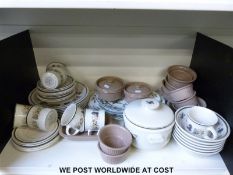 A collection of Royal Doulton Harvest Garland together with Moira ceramics.