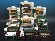 Twenty- five Corgi diecast model Eddie Stobart vehicles,