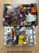 A large collection of Dinky, Corgi, Matchbox,