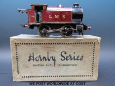 Hornby 0 gauge 0-4-0 M3 clockwork tank locomotive LMS 2270 in original box