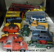 Twenty Dinky, Corgi and Matchbox diecast model vehicles,