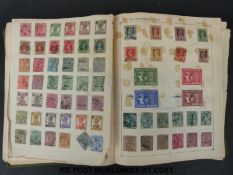 A quantity of sundry stamps and stamped envelopes, some in a Strand album, Victoria onwards,