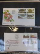 A large box of stamps comprising stockbooks, albums, covers and loose stamps.