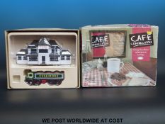 Corgi Toys diecast model Cafe Connection set Foden S21 Tipper, Moreton C Cullimore & Son Ltd,