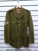 A Number 2 dress uniform jacket for a Colour or Staff Sergeant from The Royal Gloucestershire