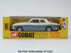 Corgi Toys diecast model Rolls Royce Silver Shadow H.J.