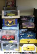 Twenty-six Corgi diecast model vehicles including Fighter Scramble, Classic Cars, etc,