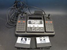 Interton electronic VC 4000 video computer with two cartridges.