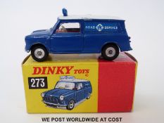 Dinky Toys diecast model Morris Minor R.A.C.